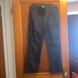 Gap chino girlfriend fit navy pants